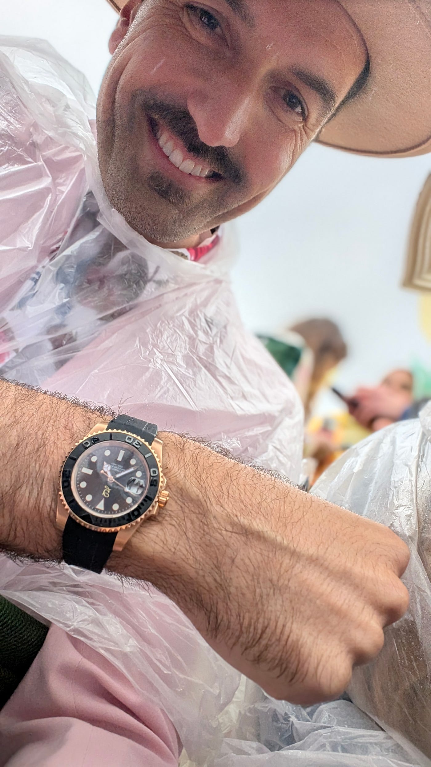 Griffith Watch Company chronograph on a leather strap